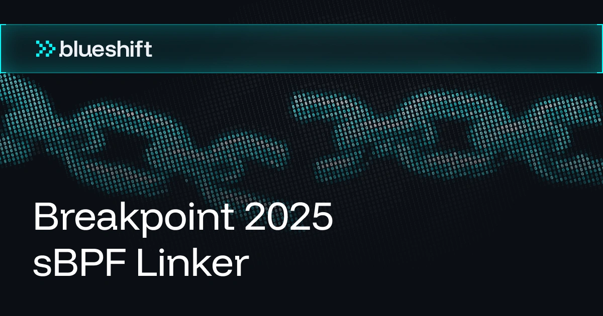 sBPF Linker BP Talk cover